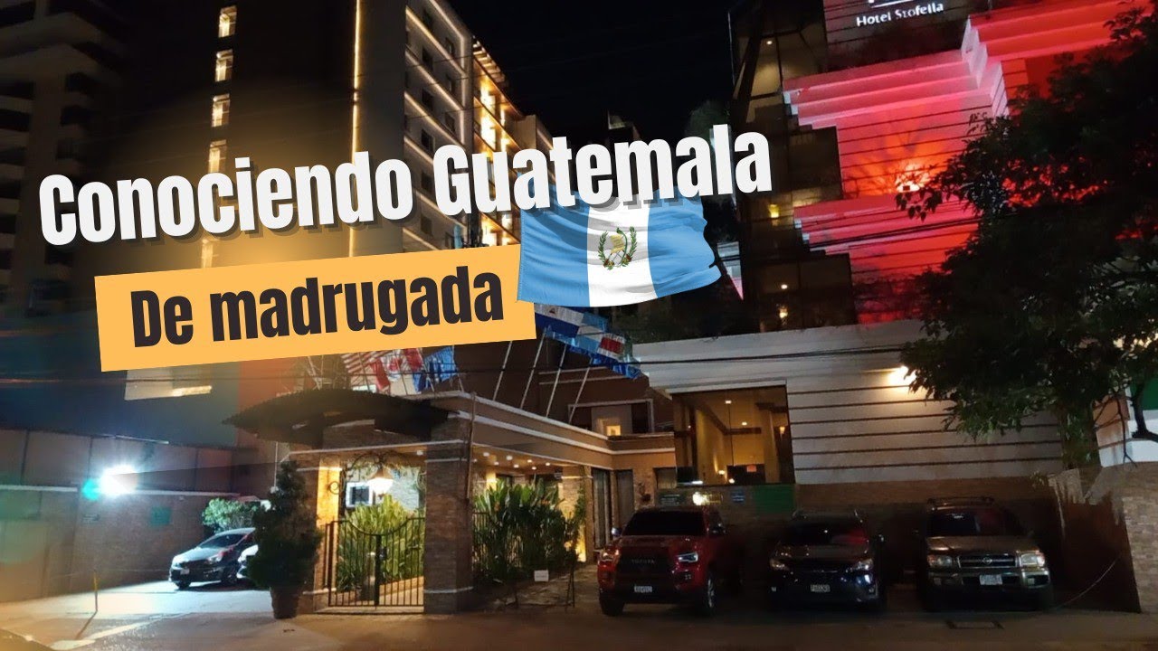 Increíble Guatemala en la madrugada !!!!