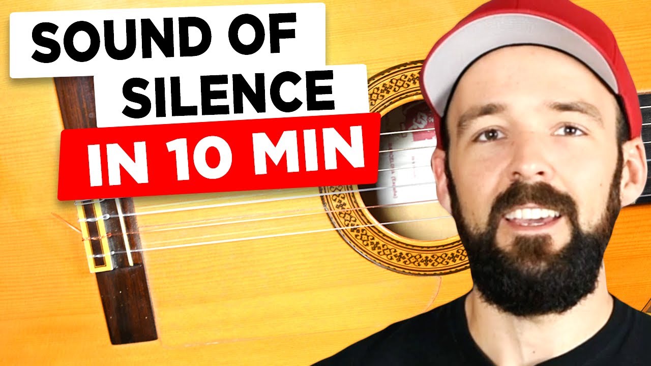 Gitarre lernen - Disturbed - Sound of silence - EINFACH & auf deutsch