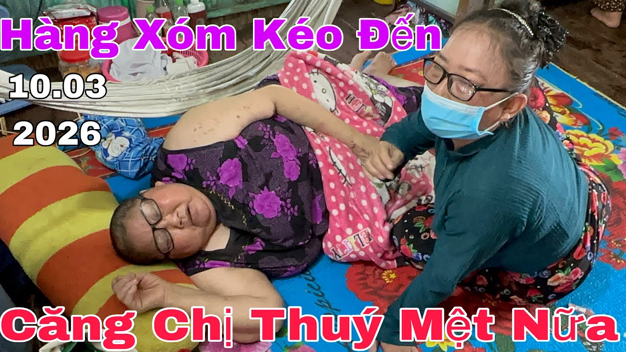Căng! Chị Thúy Mệt Nữa Rồi Hàng Xóm Kéo Đến #thinhhanh #yeucuocsong #giadinh 