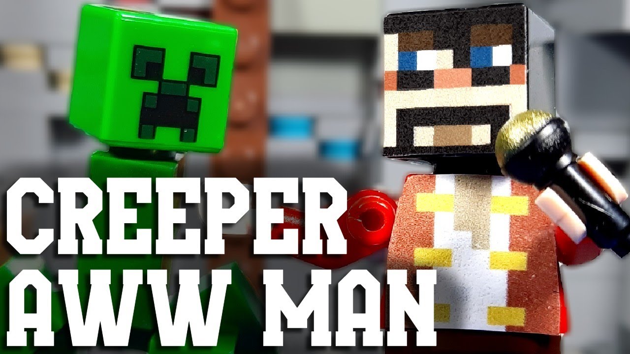Revenge in Lego Stop Motion! (Creeper Aww Man)