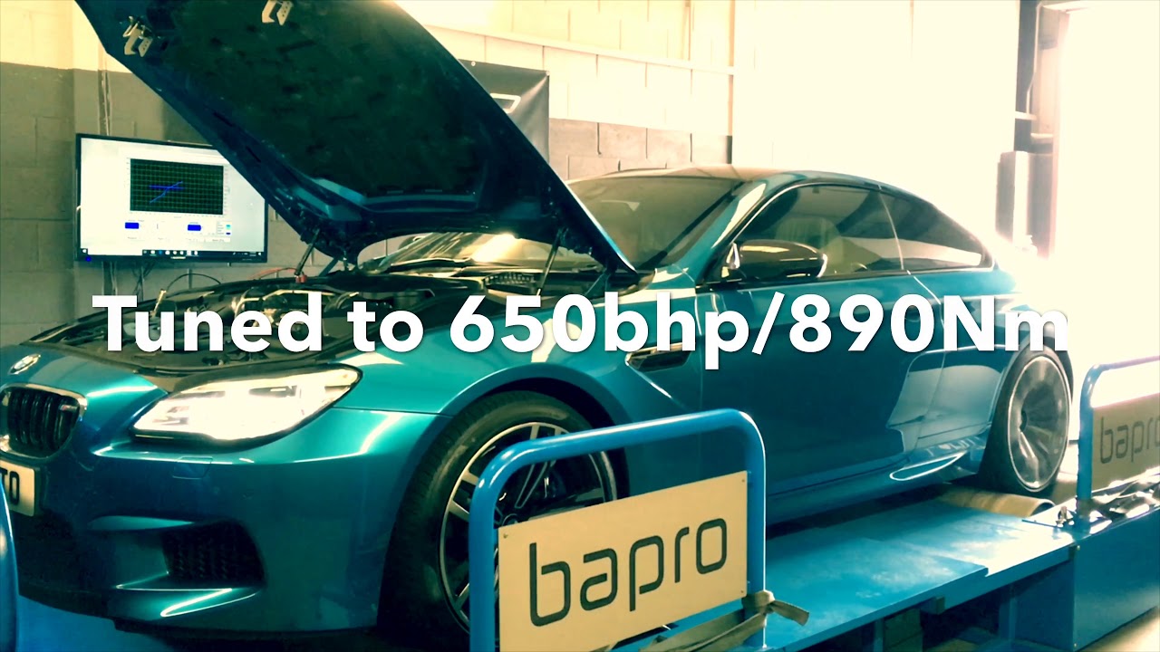REMAPPED BMW M6 at MoreBHP Headquarters in Cheshire