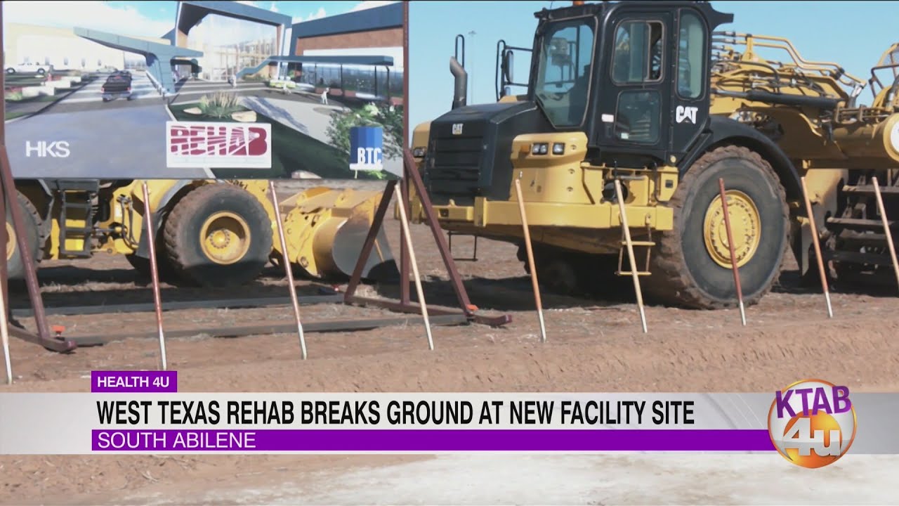 West Texas Rehab Center breaks ground at new Abilene facility