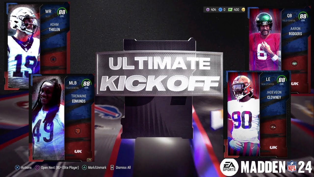 FREE 88 BND CHAMPION! ULTIMATE KICKOFF PT 2! Madden 24