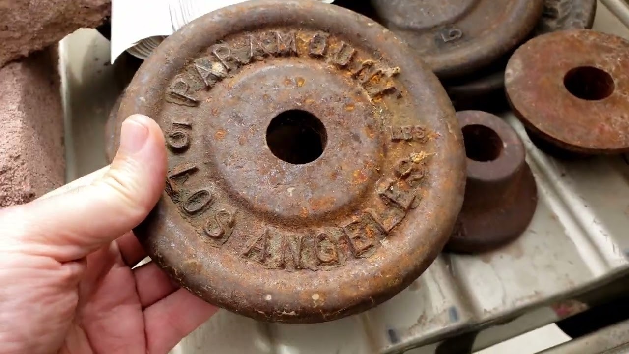Old York Barbell and Paramount Los Angels Weights