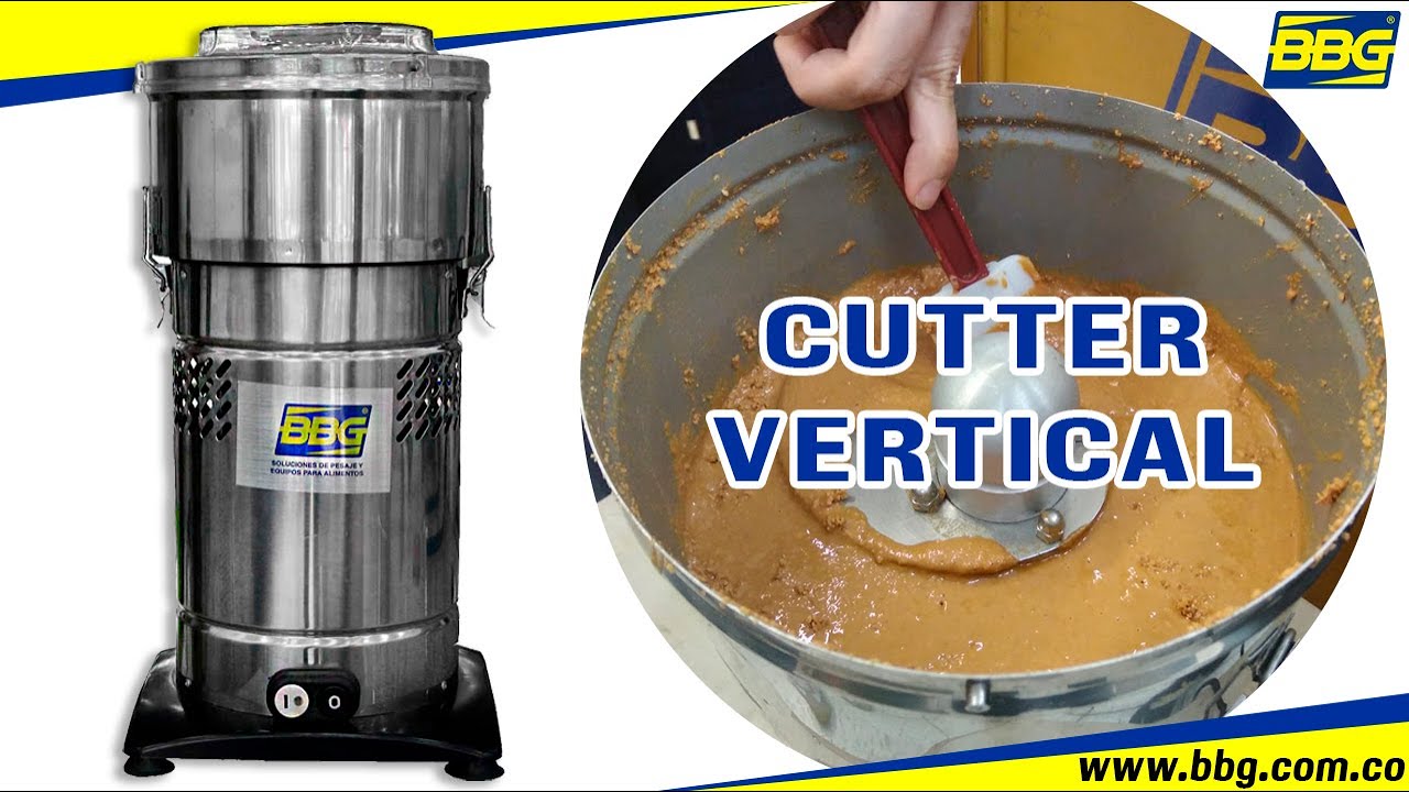 BBG - ¿Cómo hacer mantequilla de maní? / CUTTER marca BBG - Ref: CUT-4V
