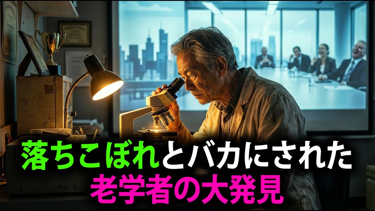 【衝撃】「その大学、聞いたことない」と笑われた地方大教授が世界を制した…30年無視された研究がノーベル賞候補になった瞬間