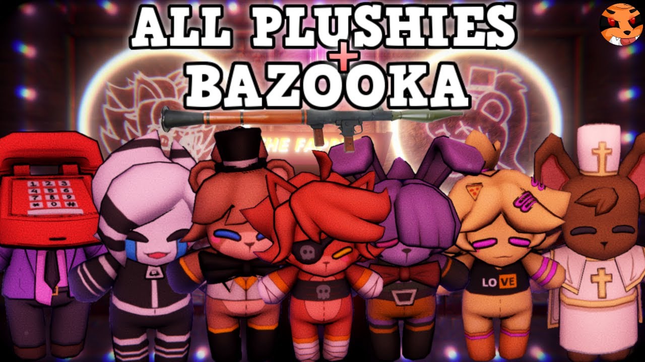 GUIDE - ALL PLUSHIES + BAZOOKA | FAP NIGHTS IN FRENNIS - NIGHT 3