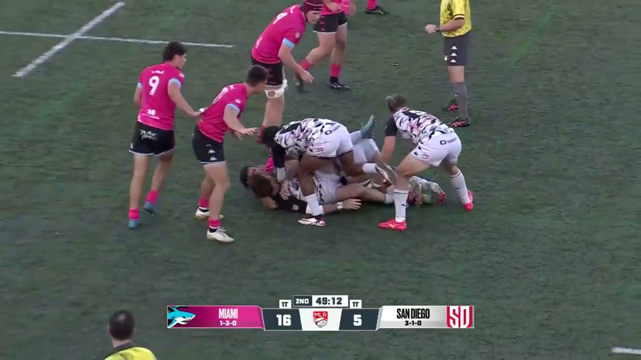 Miami Sharks vs San Diego Legion -Week 5- Major League Rugby 2024 season