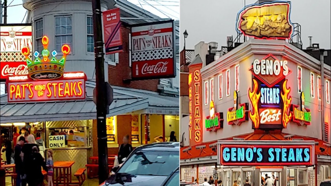 CHEESESTEAK REVIEW PAT’S VS GENO’S