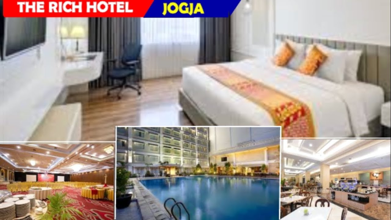 THE RICH JOGJA HOTEL !!  Review Hotel Bintang 4, Ada Akses Langsung Ke Jogja City Mall