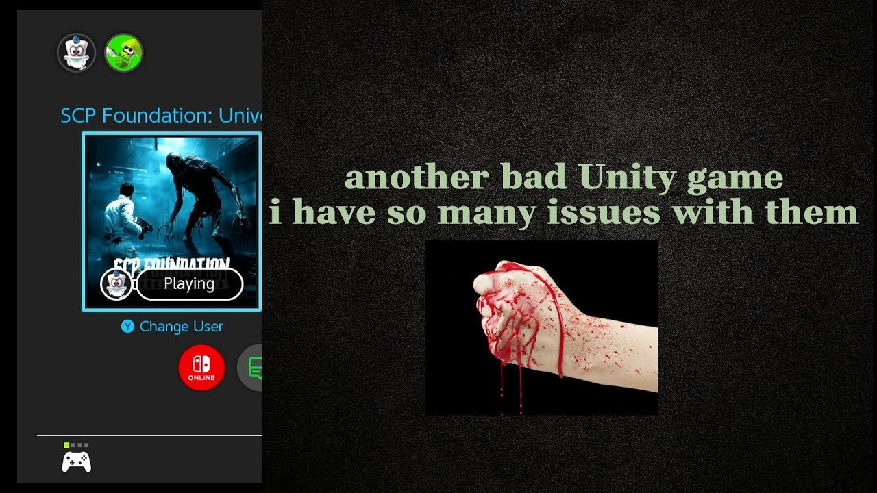 SCP FOUNDATION UNIVERSE HORROR = Nintendo Switch Version