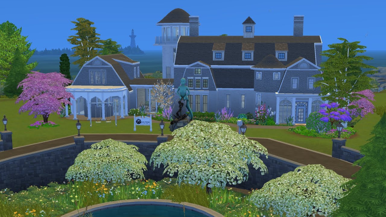 Siren Wellness Center | The Sims 4 speed build