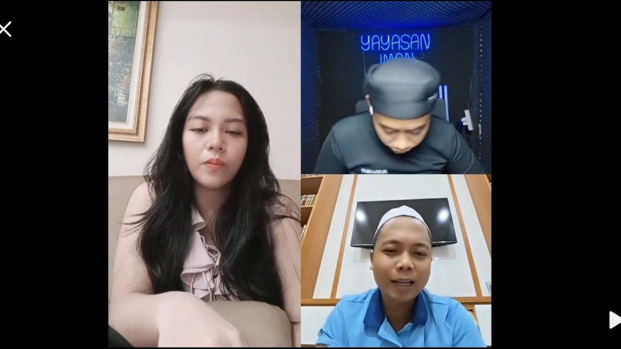 Mbak ini ngaku Islam. entah apa yg dia cari.