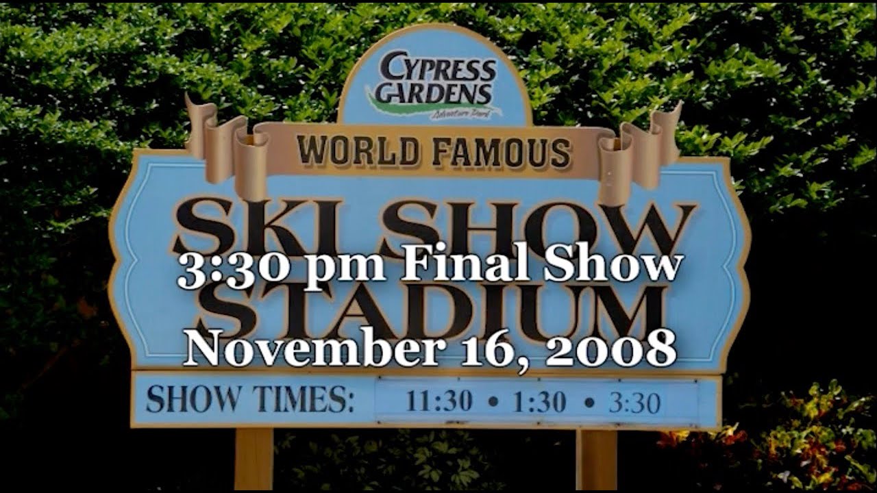 Cypress Gardens Water Ski Show November 16, 2008