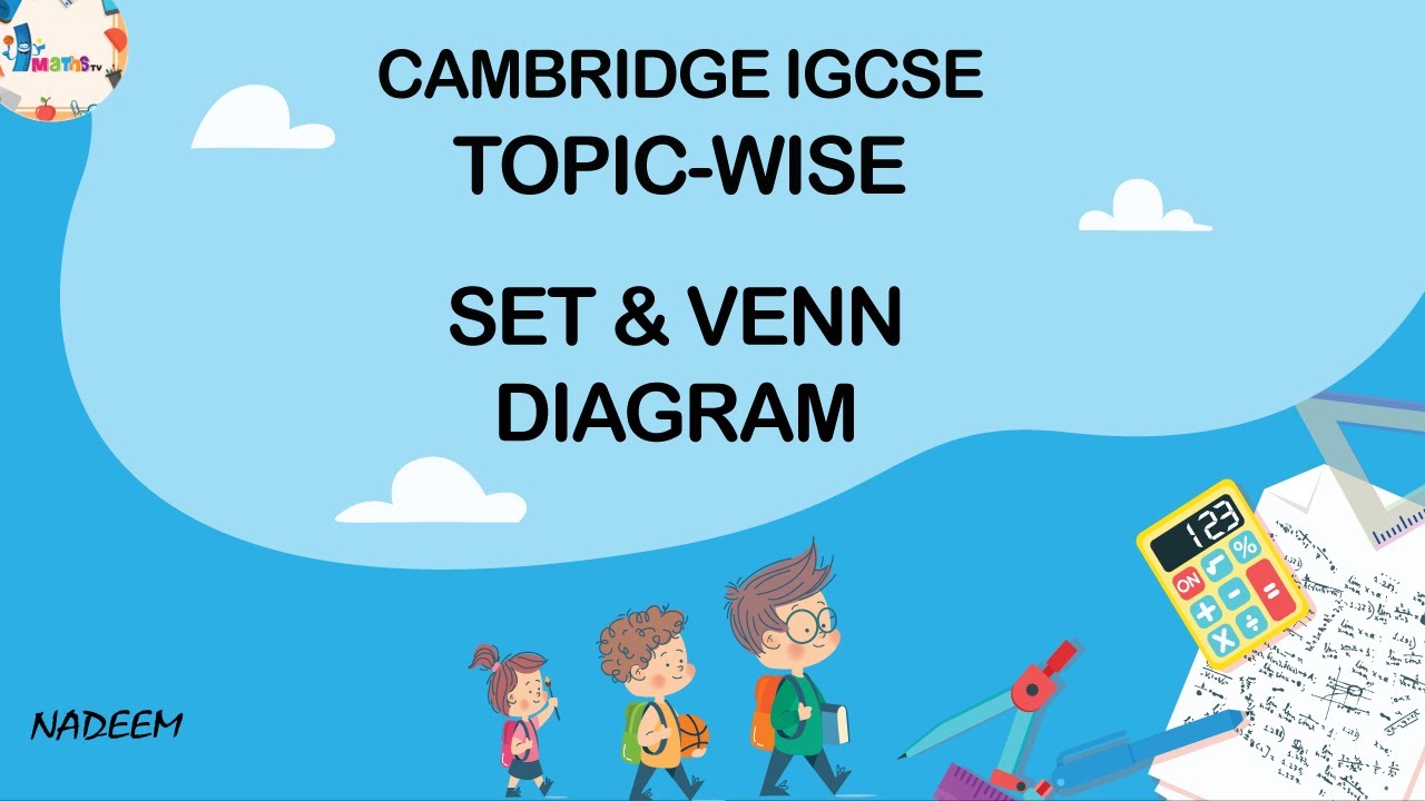 Set & Venn Diagram CIE IGCSE Maths 2020 Sample Paper (Topic Wise) | Science And Math