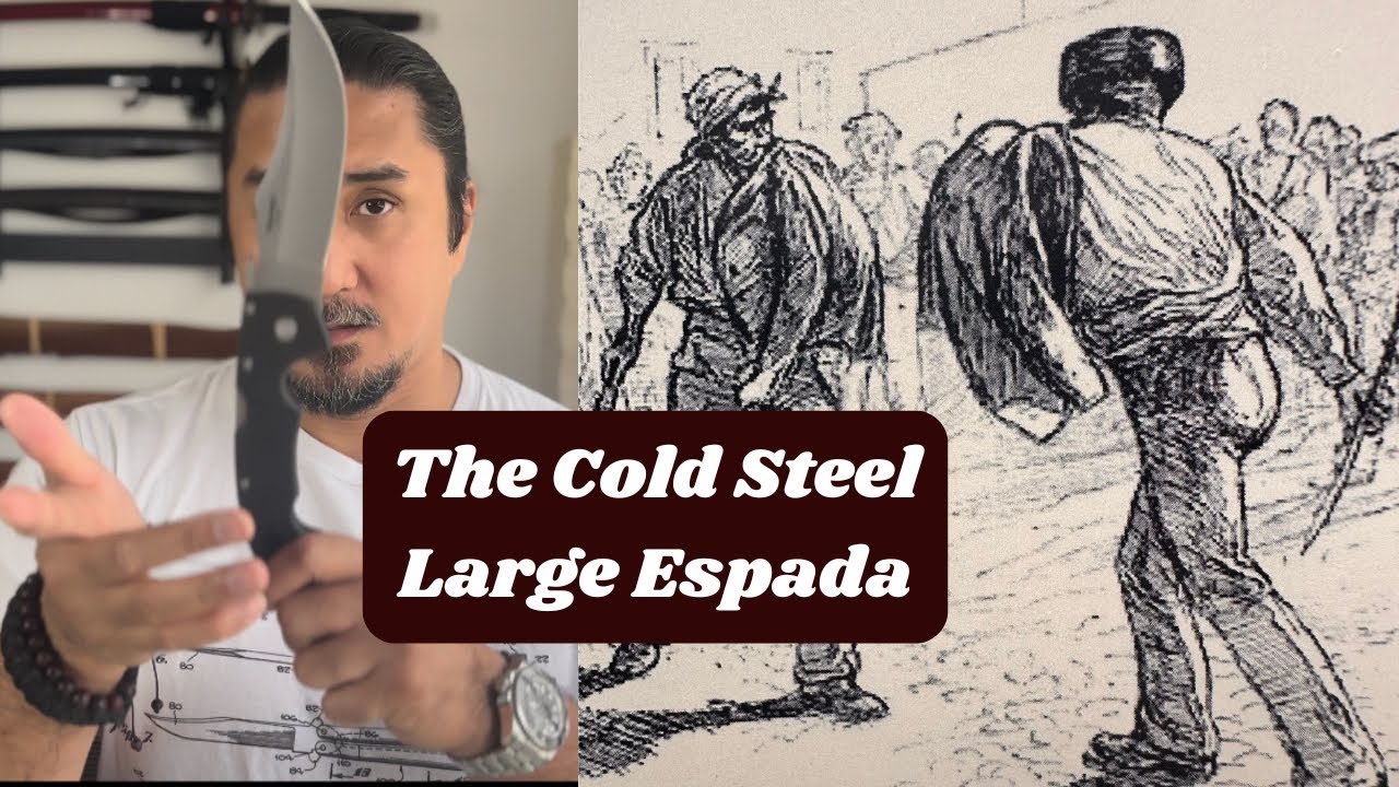 Освойте обманные боевые приёмы испанской навахи | Cold Steel Espada
