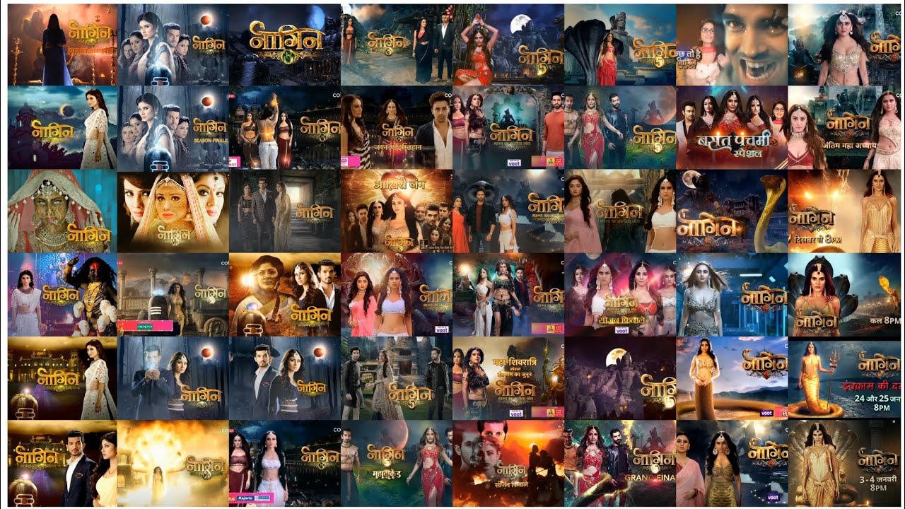 Naagin 1.2.3.4.5.6.7 All Title cards / All montage channel 