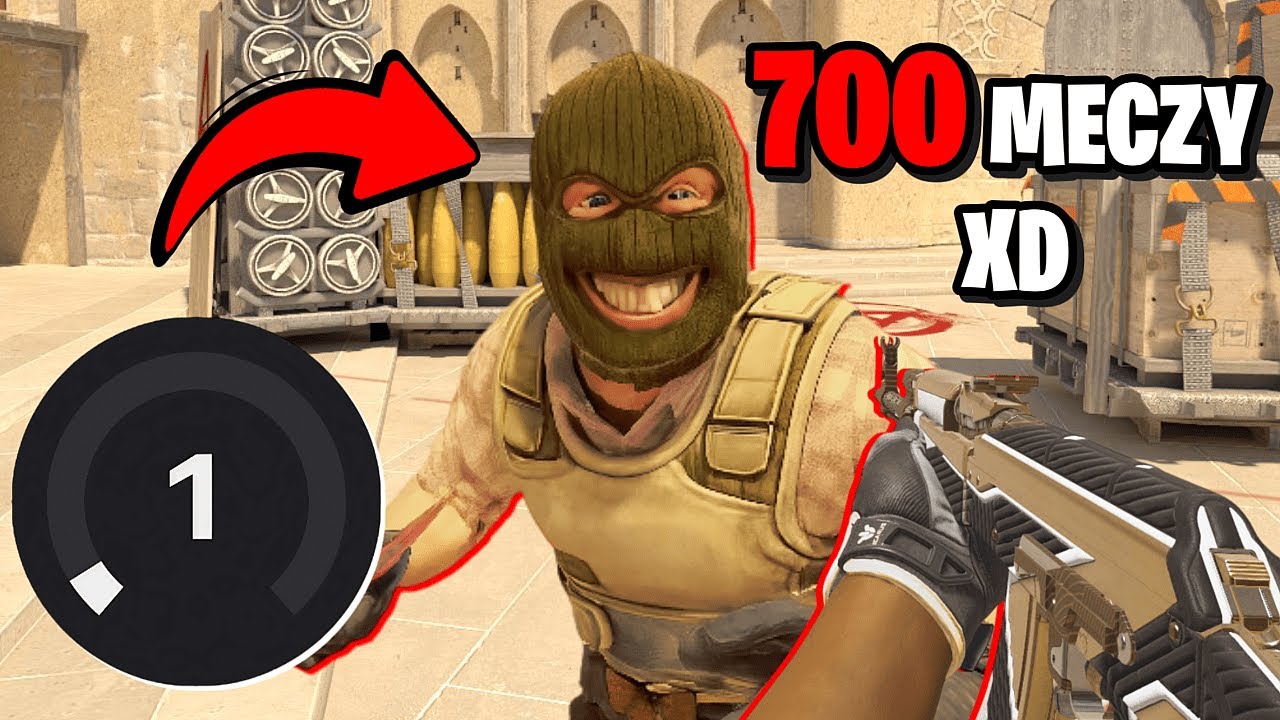 SPRAWDZIŁEM JAK GRA NAJGORSZY GRACZ NA FACEIT?! *700 MECZY I 1 LVL XD*