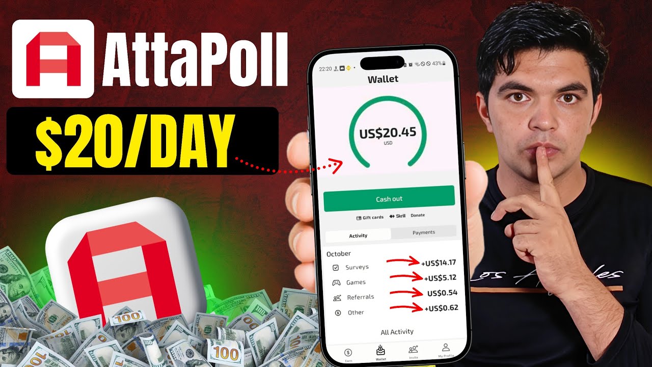 Attapoll se paise kaise kamaye | attapoll app 