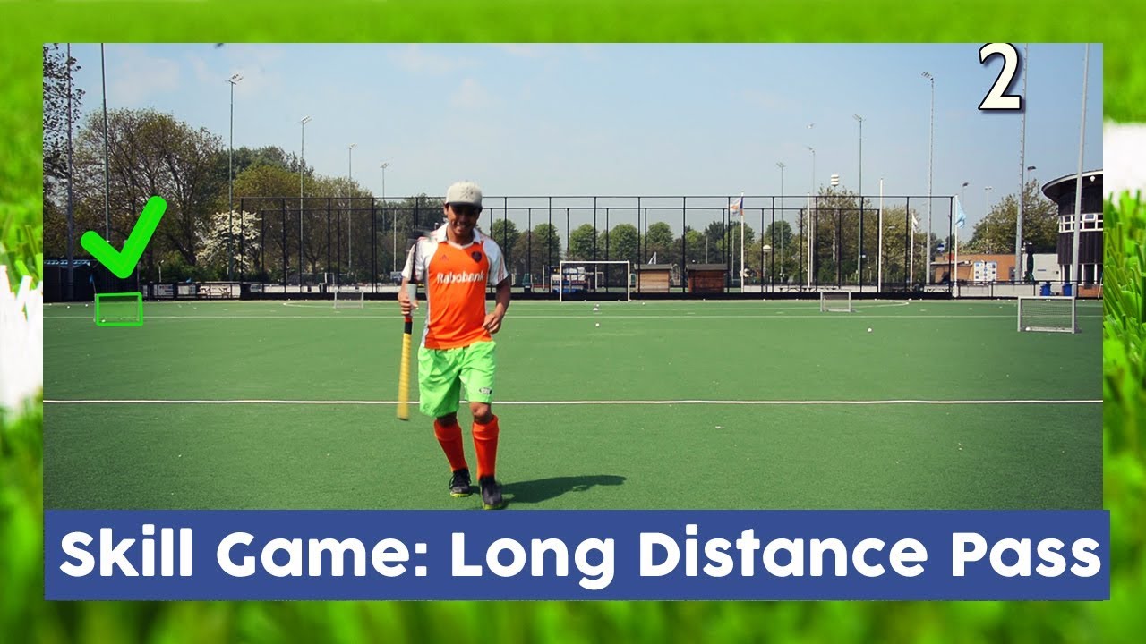 Long Distance Pass - HHTV Skill Game | HockeyheroesTV