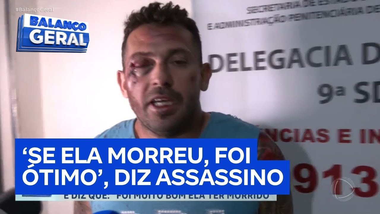 ‘Se ela morreu, foi ótimo’, diz homem preso suspeito de ter matado ex-mulher a facadas no PR