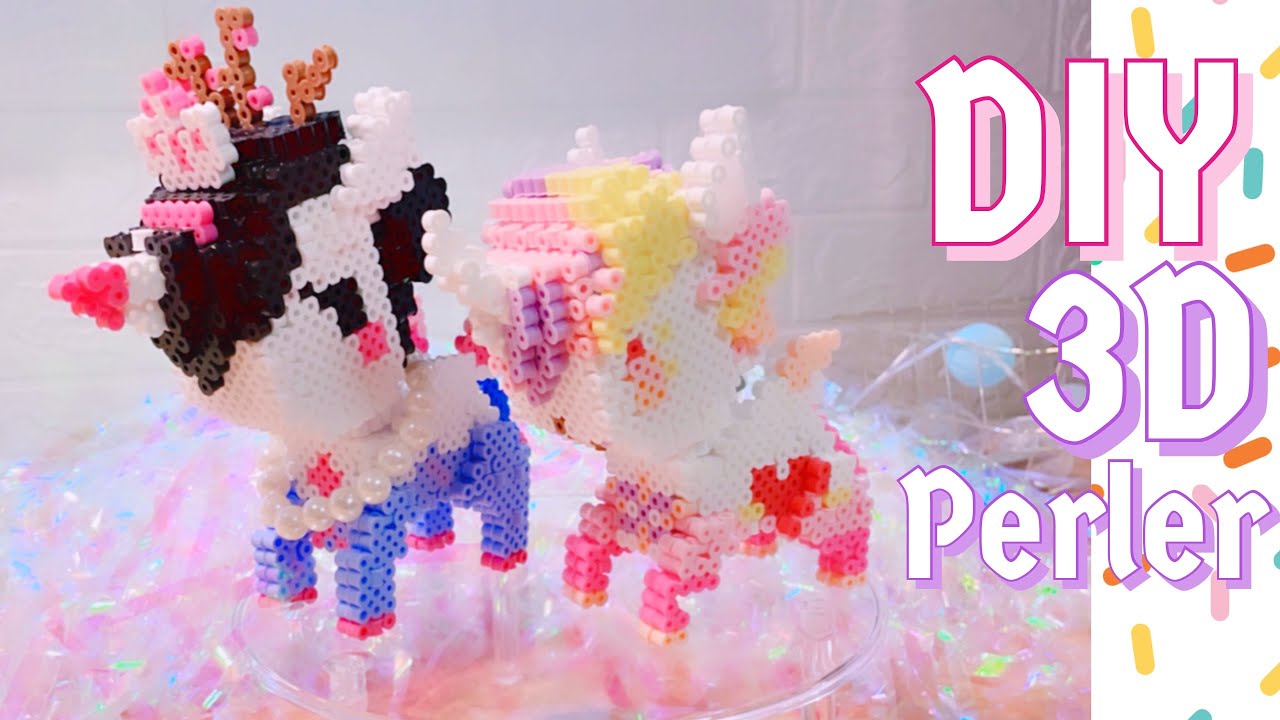 ПОПУЛЯРНЫЕ РУКОВОДСТВА Unicorno Tokidoki 3D Perler Beads