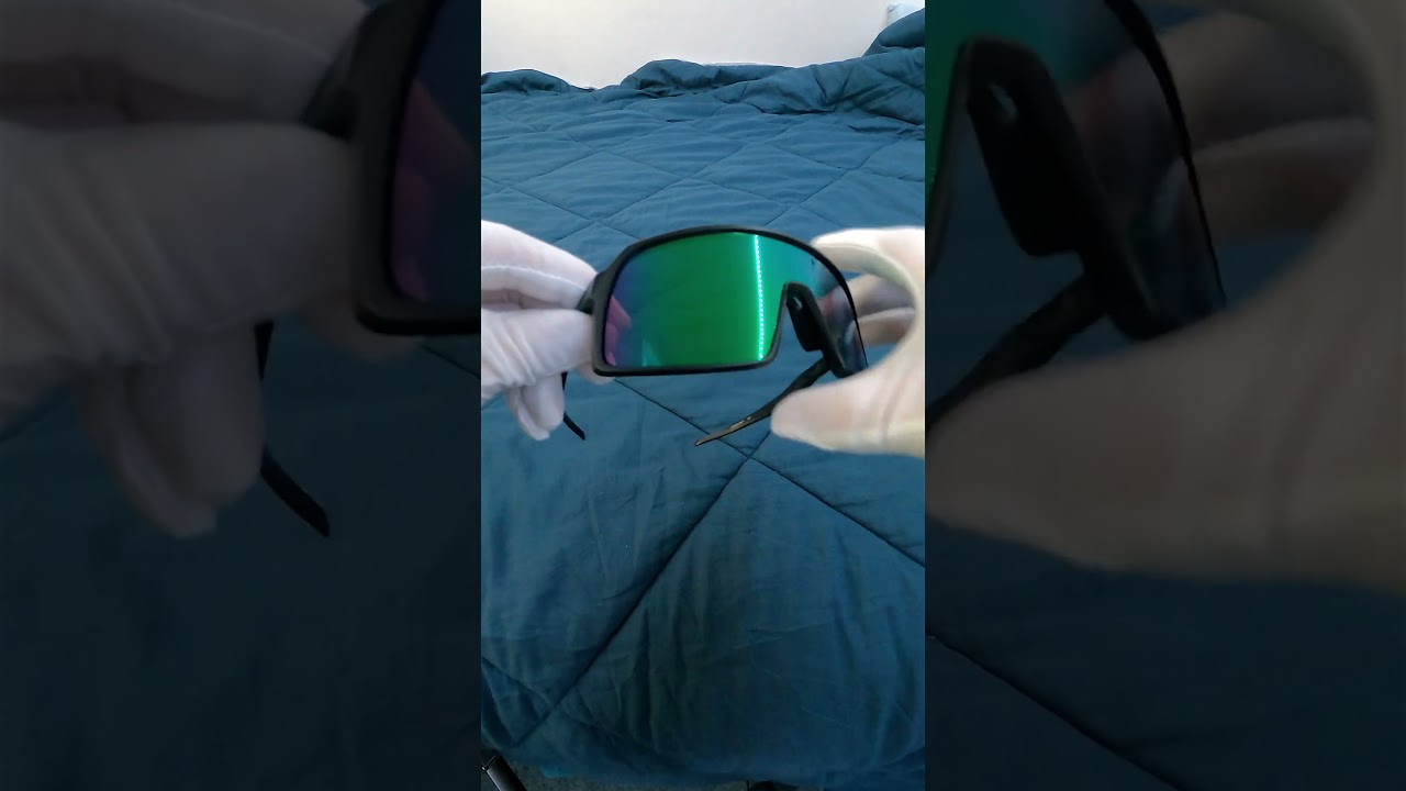 Oakley Sutro Matte Black Prizm Jade #sunglasses #oakleysunglasses #mtb #youtubeshort #youtubeshorts