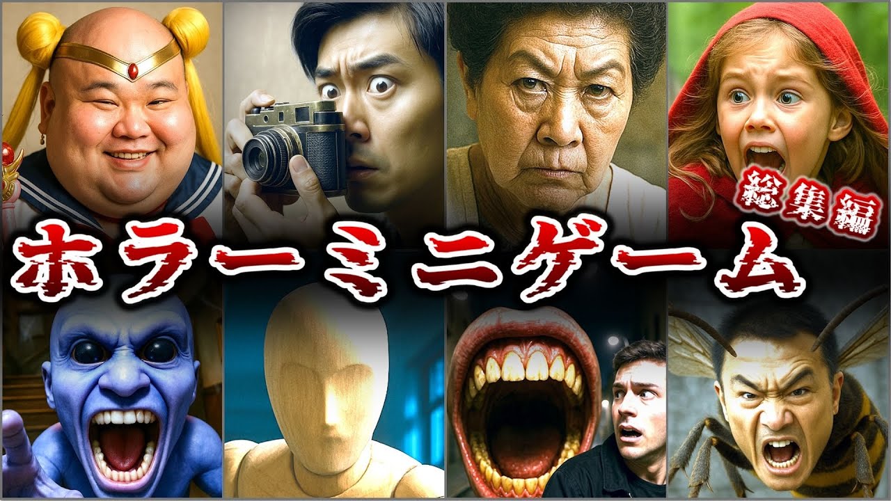 【総集編】〇〇から逃げて～命運を分ける恐怖の選択クイズで生き残れ！【登場キャラ総選挙】#めーちゃん