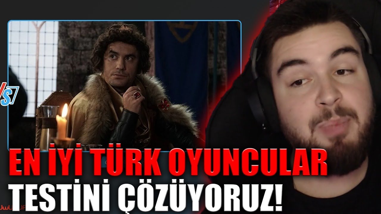 En İyi Türk Oyuncular Testini Çözüyoruz ! | Uwufufu