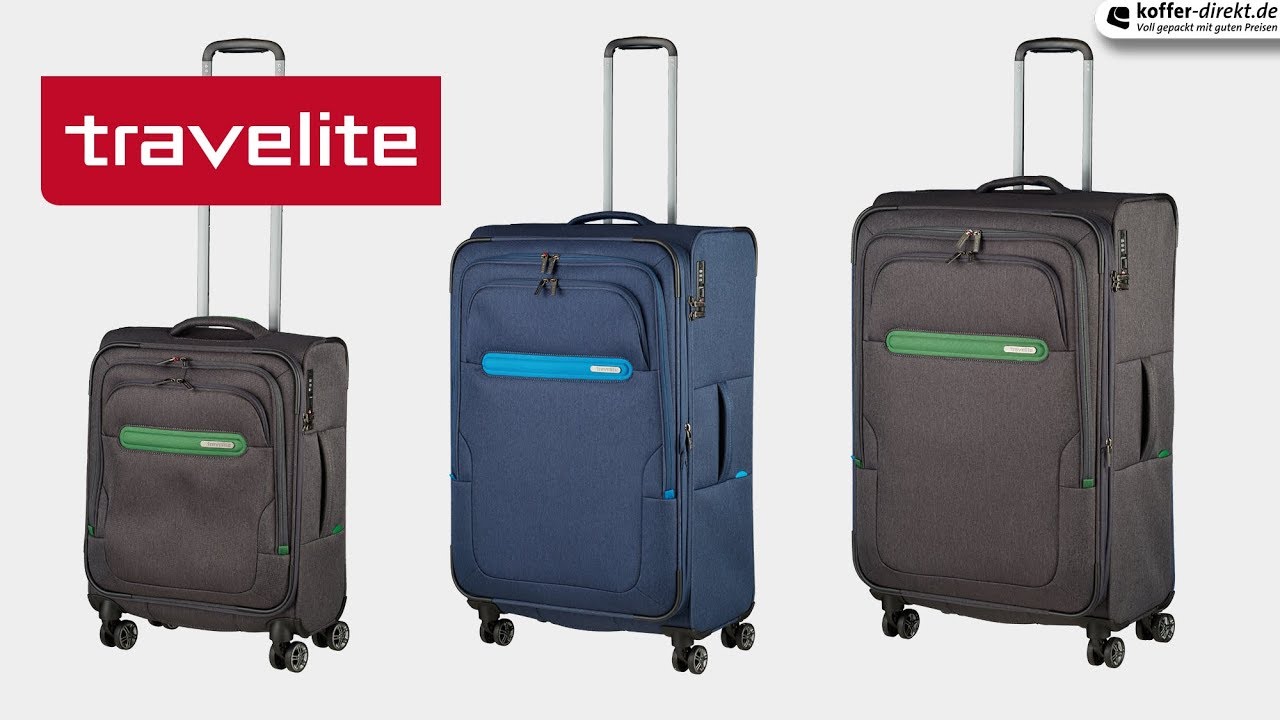 Travelite - Madeira 4-Rollen-Trolley | koffer-direkt.de