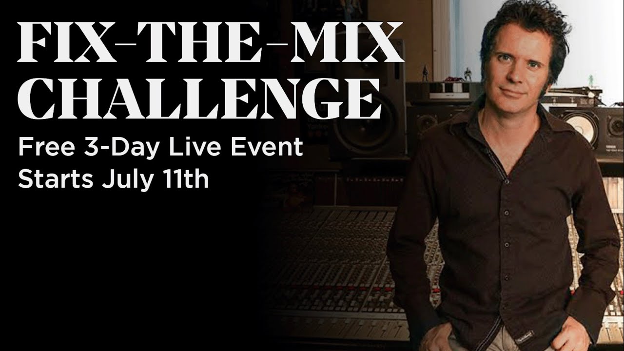 Fix-The-Mix Challenge with Warren Huart (Day 1)