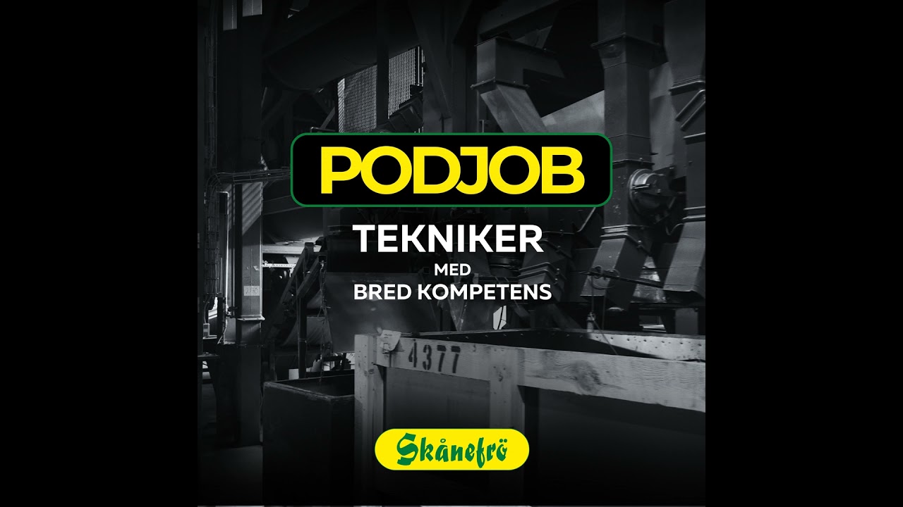Skånefrö rekryterar Tekniker med bred kompetens
