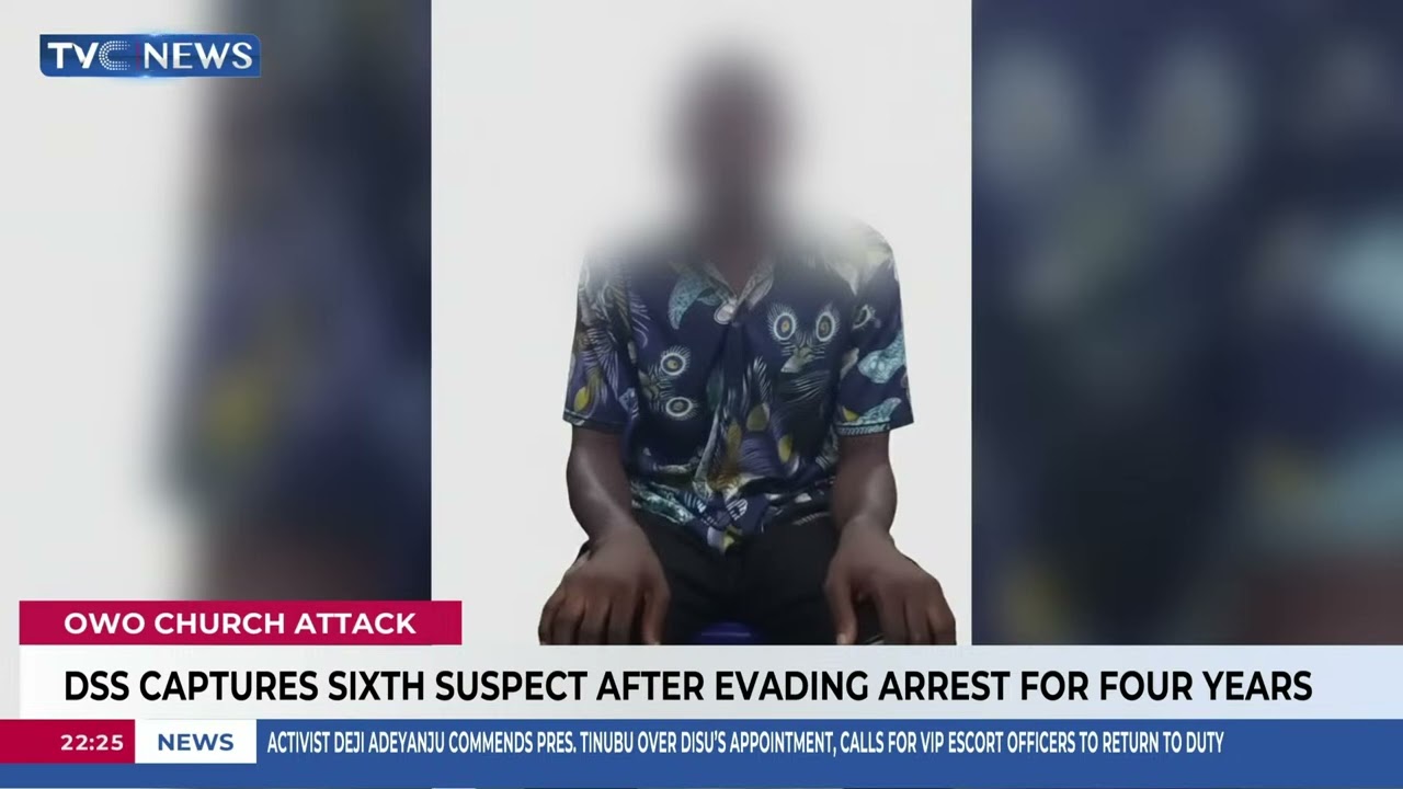 DSS Captures Sixth Suspect Of Owo Church Attack After Evading Arrest For Four Years