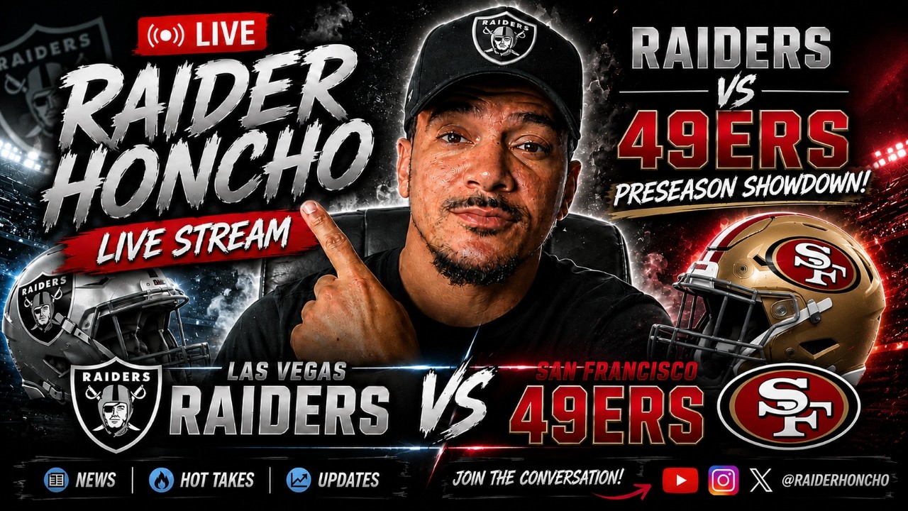 Raiders Vs 49ers Play by Play With Raider Honcho