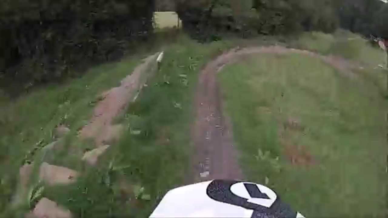 HOW I BROKE MY COLLAR BONE - 20/08/2015 Farmer John's Downhill Mountain Biking