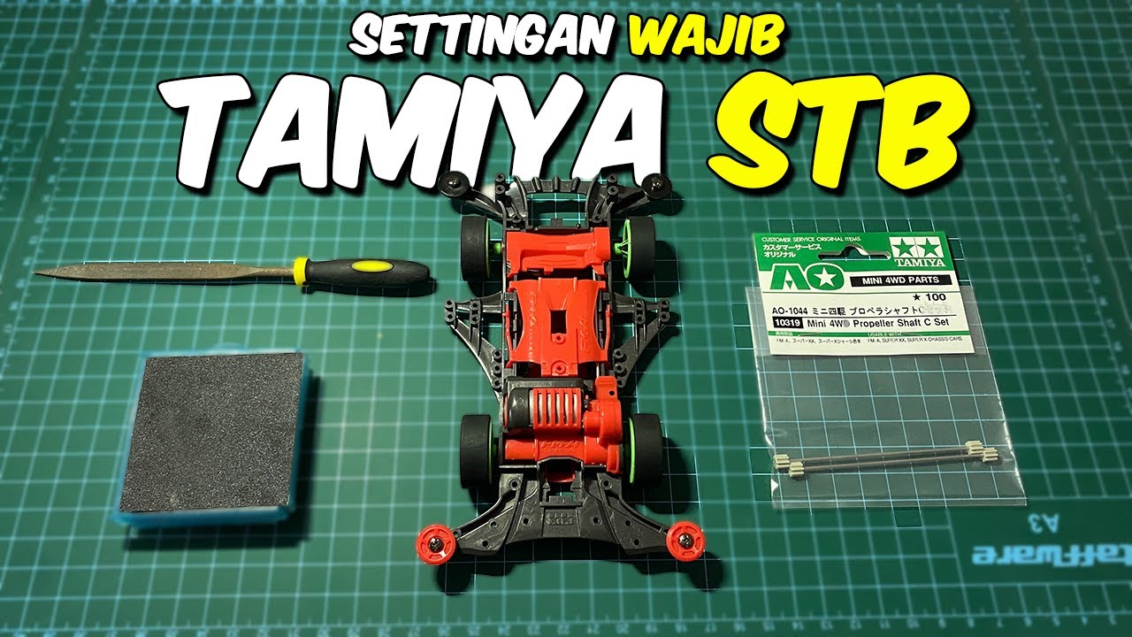 WAJIB TAHU ❗️ Settingan Tamiya Kelas STB ❗️ Strengthen the Tamiya Propeller ❗️ ミニ四駆