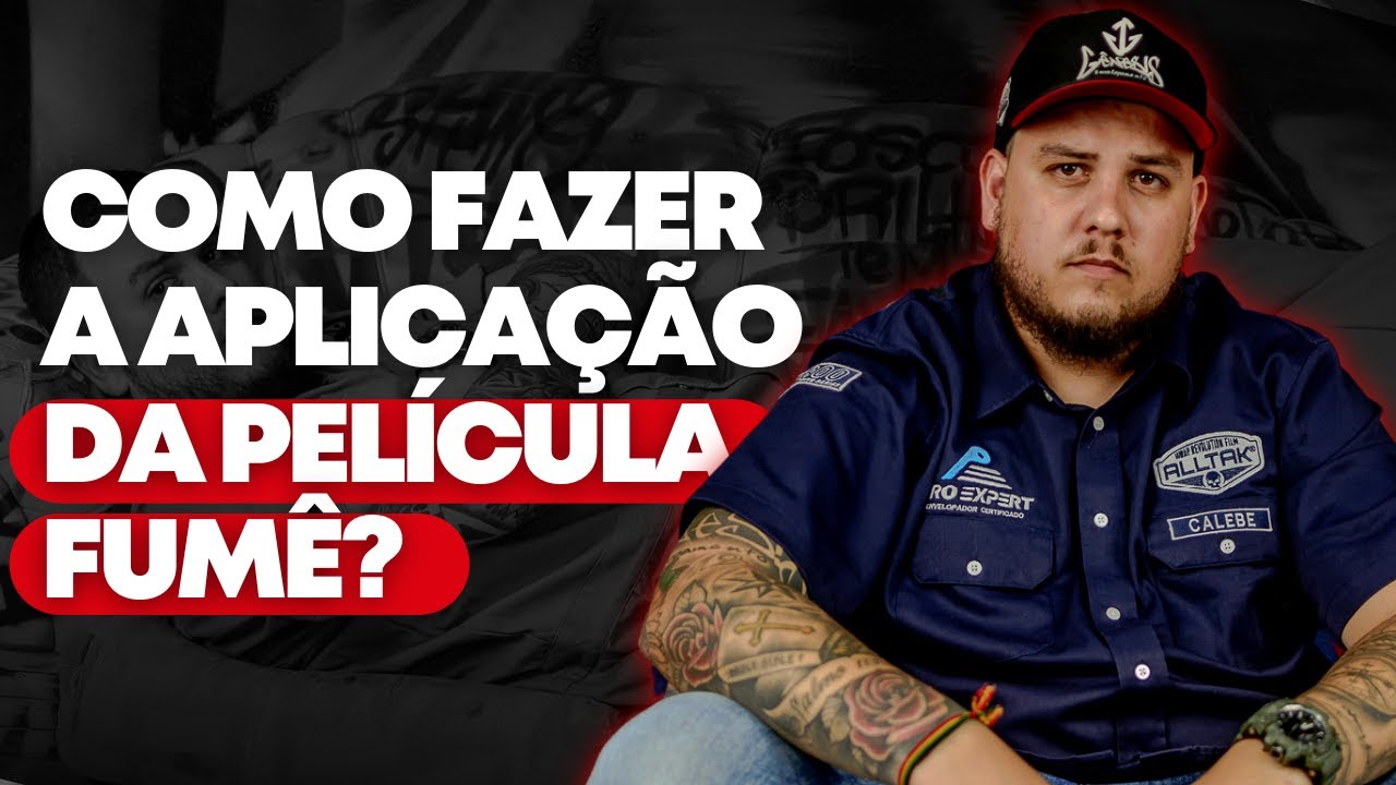Como fazer a aplicação da PELÍCULA FUMÊ?
