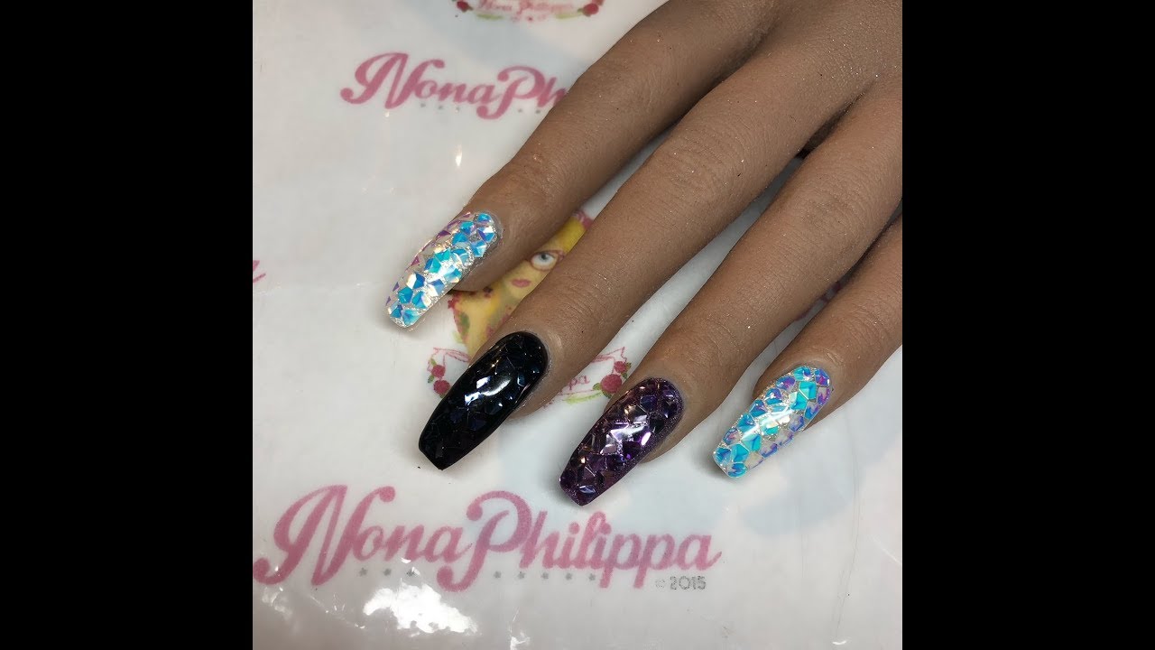 3D Unicorn & Mermaid Scales Demo/Swatches/Review-Magpie Gel Colour