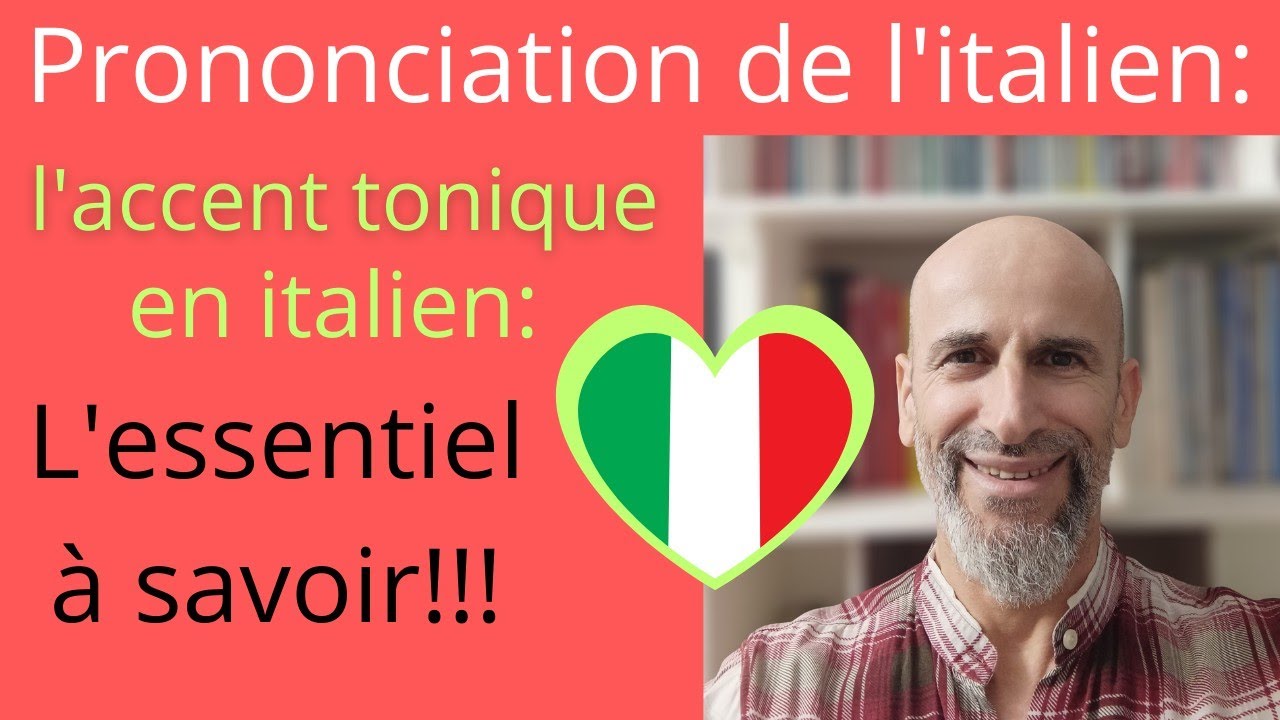 Bien placer l'accent en italien!
