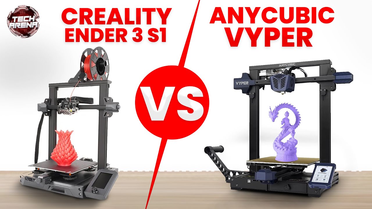 Creality Ender 3 S1 vs. Anycubic Vyper | Best Budget 3D Printer Comparison 2024
