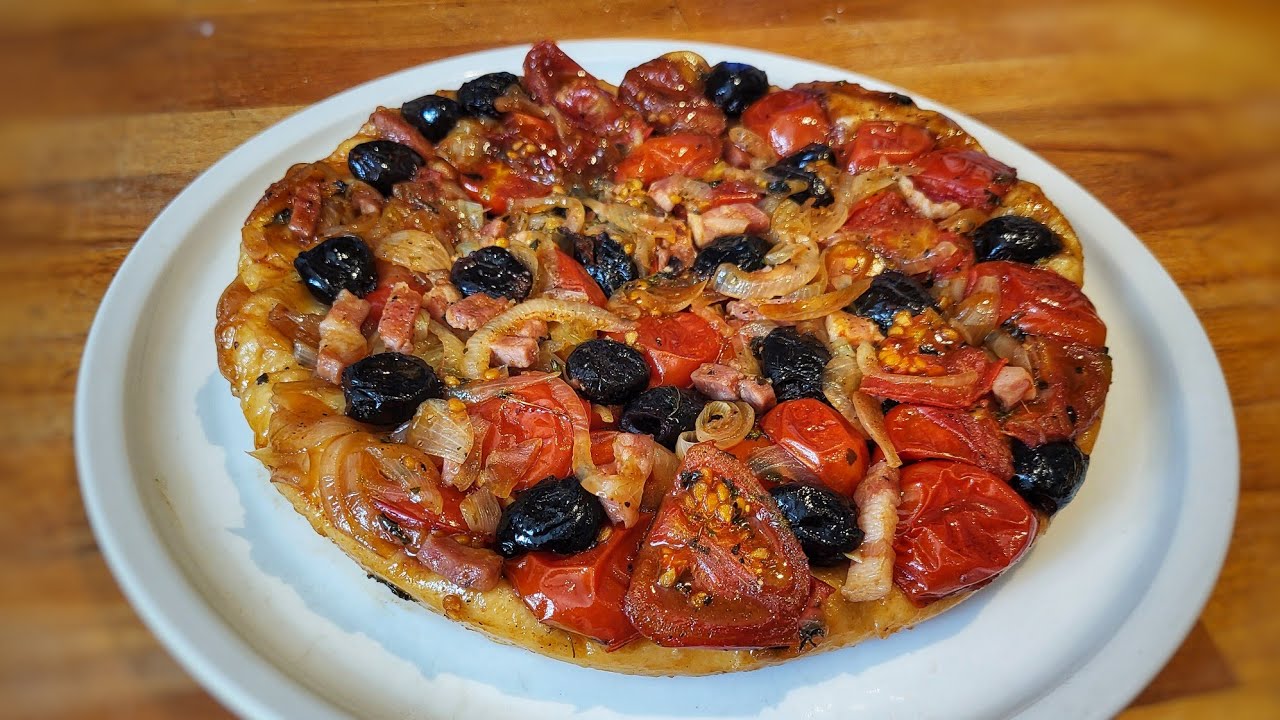 TARTE À LA TOMATE FAÇON TATIN