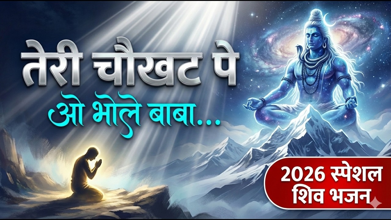 तेरे चौखट पे ओ भोले: महादेव की भक्ति का महा-भजन | सच्ची पुकार जो शिव तक पहुँचेगी