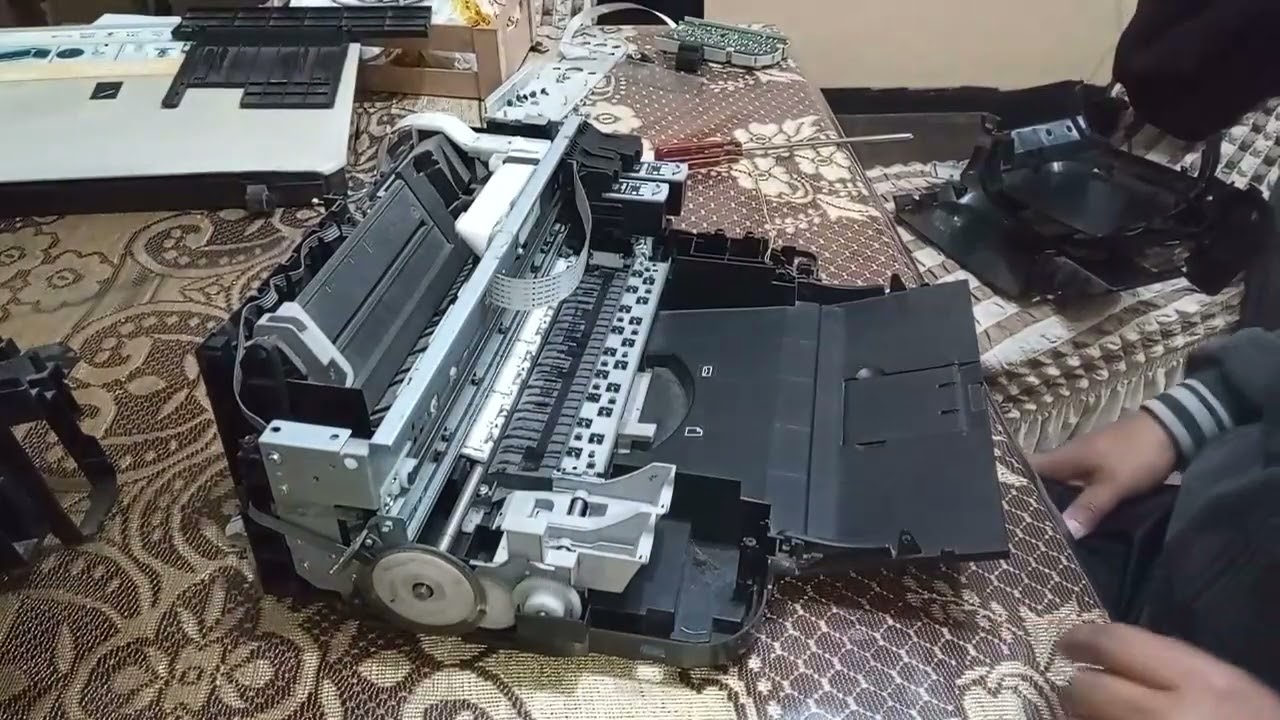 CANON MP190 Como desarmar limpiar desmontar abrir destapar reparar arreglar