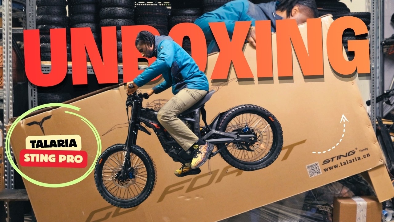 Talaria Sting Pro MX5 FULL Unboxing | Step-by-Step Breakdown with Dan at Inner City Scooters