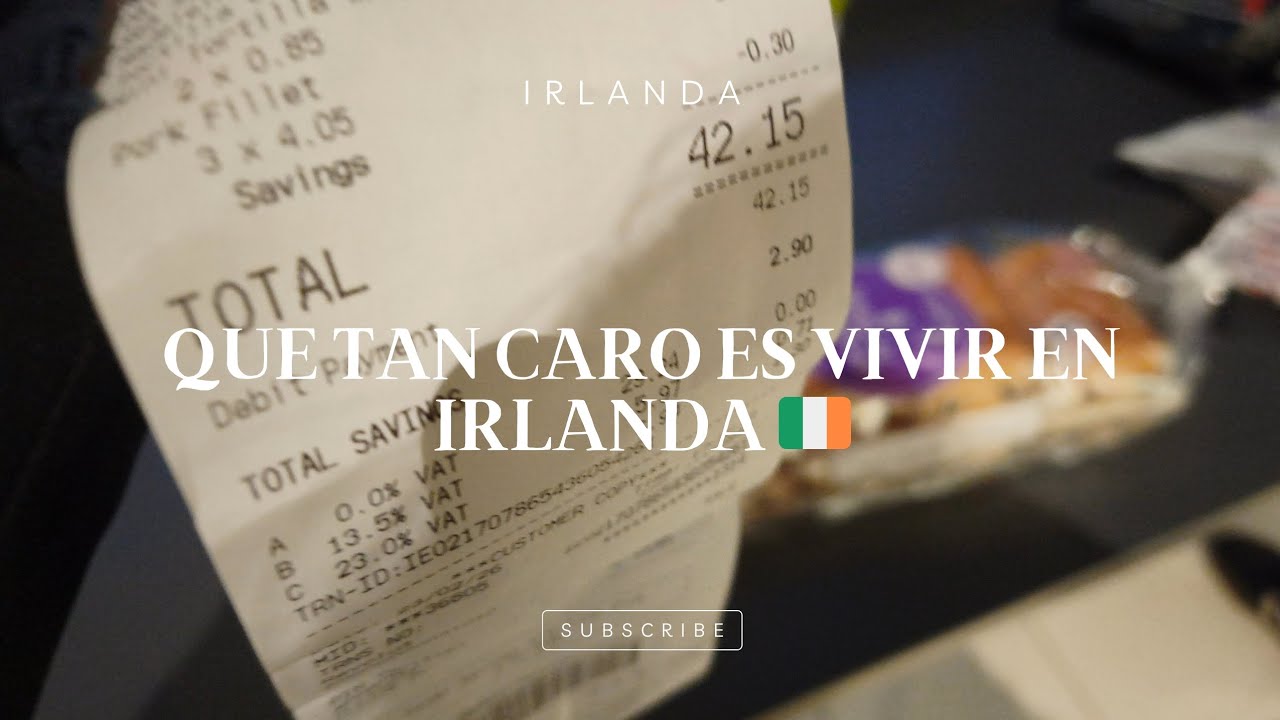COMPRAR en un SUPERMERCADO en IRLANDA 2026, Precios, cuánto gastamos a la semana... | DROGHEDA 