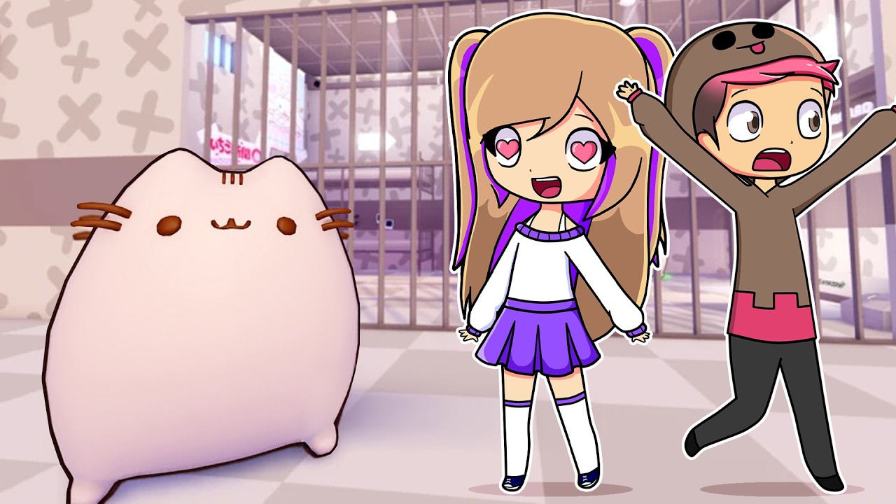 Escapa de la PRISI&Oacute;N del GATO PUSHEEN en Roblox