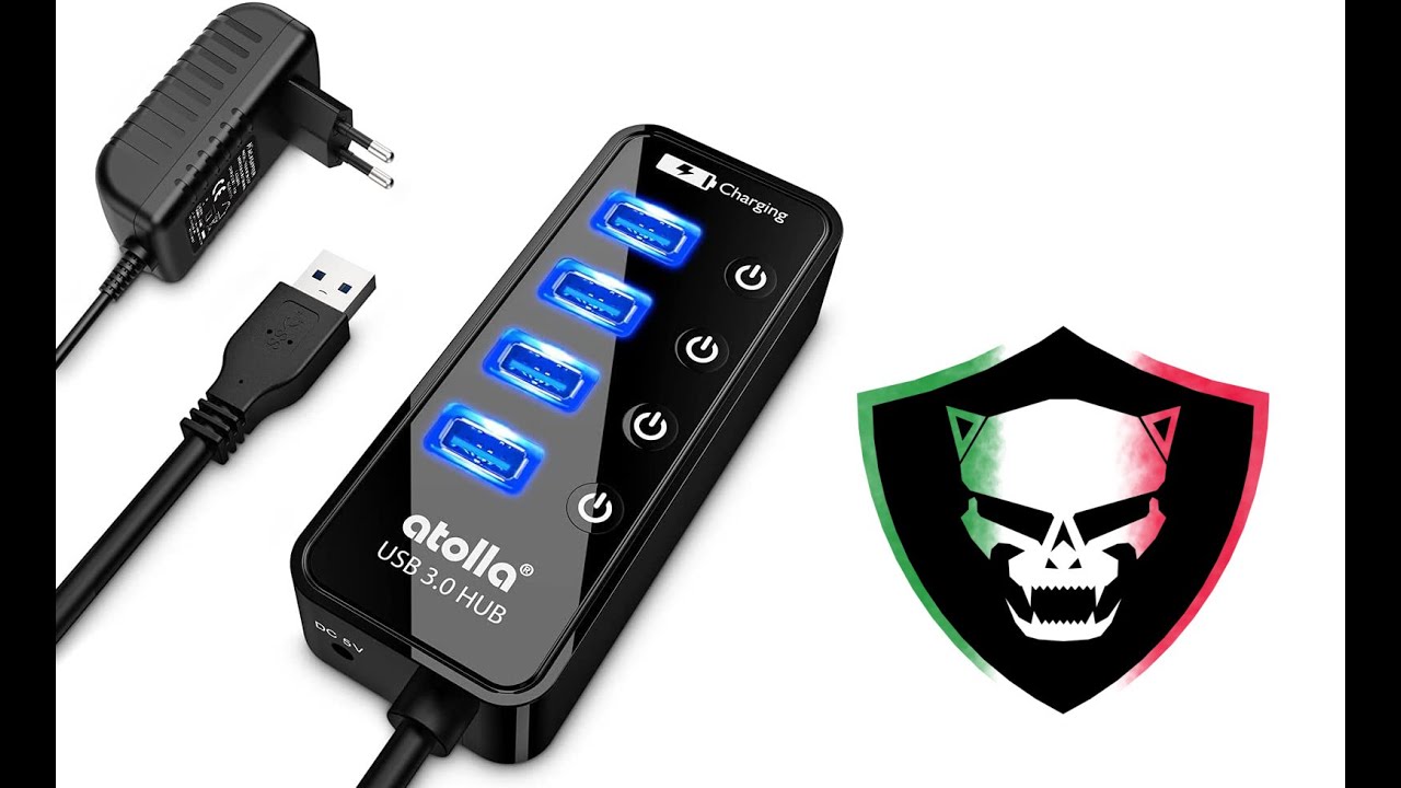 Unboxing&Review atolla Hub USB 3.0 Alimentato