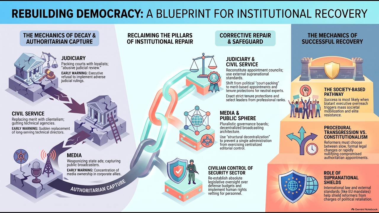 HOW DOES A DEMOCRACY RECOVER FROM AUTHORITARIANISM?