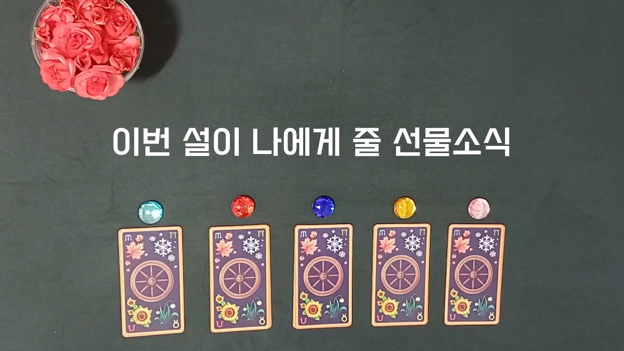 [타로] 이번 설이 나에게 줄 선물소식