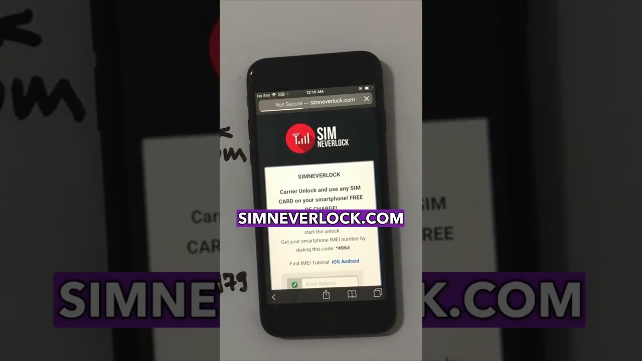 Unlock Any Carrier Locked iPhone for Free